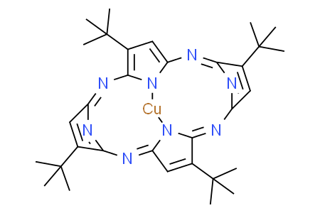 2,7,12,17-tetra-tert-butylporphyrin Cu(II)
