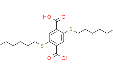 2,5-bis(hexylthio)terephthalic acid
