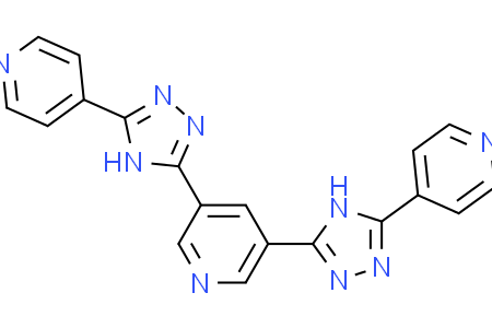 3,5-bis(5-(pyridin-4-yl)-4H-1,2,4-triazol-3-yl)pyridine