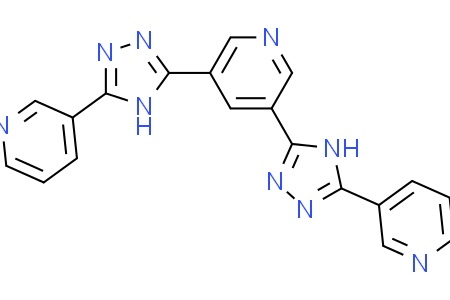 3,5-bis(5-(pyridin-3-yl)-4H-1,2,4-triazol-3-yl)pyridine