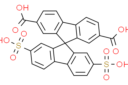 2',7'-disulfo-9,9'-spirobi[fluorene]-2,7-dicarboxylic acid