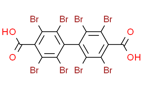 2,2',3,3',5,5',6,6'-octabromo-[1,1'-biphenyl]-4,4'-dicarboxylic acid