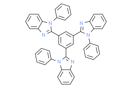 1,3,5-Tris(1-phenyl-1H-benzo[d]imidazol-2-yl)benzene 1,3,5-三(1-苯基-1H-苯並[d]咪唑-2-基)苯
