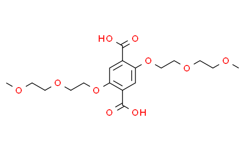 2,5-bis(2-(2-methoxyethoxy)ethoxy)terephthalic acid