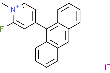 4-(anthracen-9-yl)-2-fluoro-1-methylpyridin-1-ium iodide