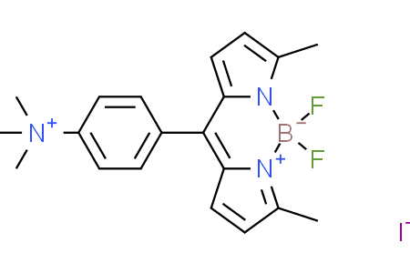 4-(5,5-difluoro-3,7-dimethyl-5H-4l4,5l4-dipyrrolo[1,2-c:2',1'-f][1,3,2]diazaborinin-10-yl)-N,N,N-trimethylbenzenaminium iodide