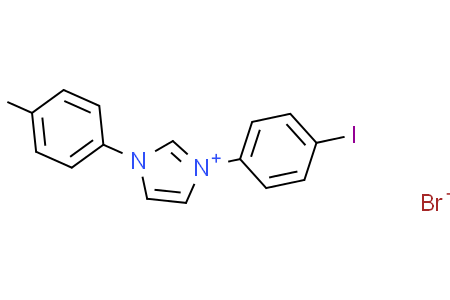 1,3-Bis-(4-iodo-phenyl)-3H-imidazol-1-ium; bromide