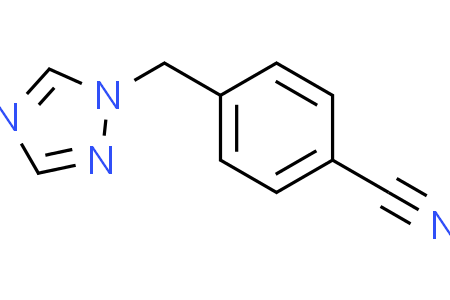 4-((1H-1,2,4-Triazol-3-yl)methyl)benzonitrile 4-(1H-1,2,4-三唑基甲基)苯腈