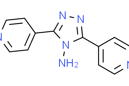 3,5-bis(pyridin-4-yl)-4-amino-1,2,4-triazole 4-氨基-3,5-雙(4-吡啶基)-1,2,4-三唑