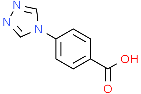 4-(1,2,4-triazol-4-yl)benzoic Acid 4-[1,2,4]噻唑-4-苯甲酸
