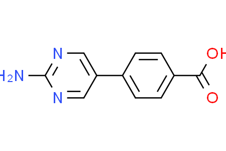 4-(2-aminopyrimidin-5-yl)benzoic acid 4-(2-氨基嘧啶-5-基)苯甲酸