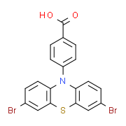 4-(3,7-dibromo-10H-phenothiazin-10-yl)benzoic acid