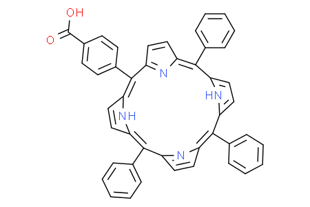 4-(10,15,20-triphenyl-21H,23H-porphin-5-yl)-Benzoic acid,