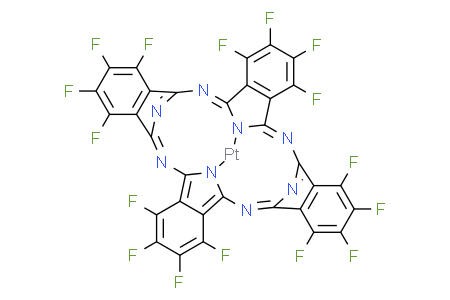 1,2,3,4,8,9,10,11,15,16,17,18,22,23,24,25-hexadecafluorophthalocyanine Pt(II)