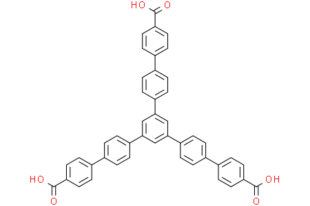 1,3,5-Tris(4'-carboxy[1,1'-biphenyl]-4-yl)benzene   1,3,5-三(4′-羧基[1,1′-联苯]-4-基)苯