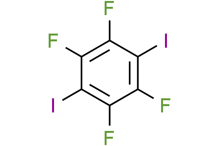 1,2,4,5-Tetrafluoro-3,6-diiodobenzene 1,4-二碘-2,3,5,6-四氟苯