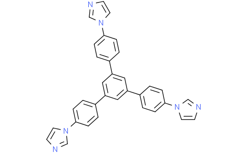 1H-​Imidazole, 1,​1'-​[5'-​[4-​(1H-​imidazol-​1-​yl)​phenyl]​[1,​1':3',​1''-​terphenyl]​-​4,​4''-​diyl]​bis 1,3,5-三(4-咪唑-1-基)苯基)苯