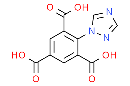 2-(1H-1,2,4-triazol-1-yl)benzene-1,3,5-tricarboxylic acid  1,​3,​5-​Benzenetricarboxylic acid, 2-​(1H-​1,​2,​4-​triazol-​1-​yl)​-