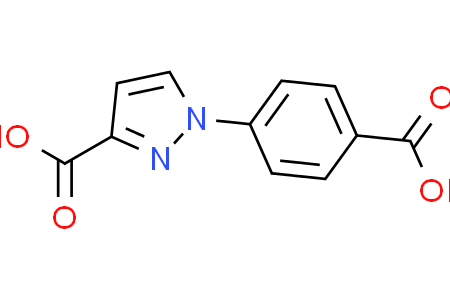 1H-Pyrazole-3-carboxylic acid, 1-(4-carboxyphenyl)-