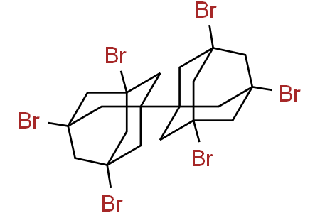 1,1'-Bitricyclo[3.3.1.13,7]deca ne, 3,3',5,5',7,7'-hexabromo- 1,1'-六溴金剛烷