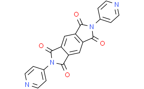 Benzo[1,2-c:4,5-c']dipyrrole-1,3,5,7(2H,6H)-tetrone, 2,6-di-4-pyridinyl- N,N'-雙-(4-吡啶基)苯四甲酰亞胺