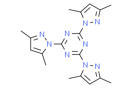 1,3,5-Triazine, 2,4,6-tris(3,5-dimethyl-1H-pyrazol-1-yl)-