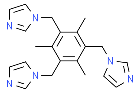 1,3,5-tris(N-imidazolylmethyl)-2,4,6-trimethylbenzene