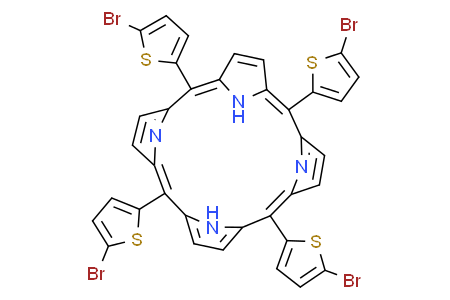 21H,23H-Porphine, 5,10,15,20-tetrakis(5-bromo-2-thienyl)-