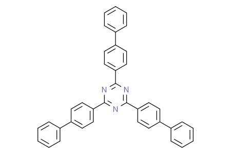 1,3,5-Triazine, 2,4,6-tris[1,1'-biphenyl]-4-yl- 2,4,6-三[(1,1-聯苯)-4-基]-1,3-5-三嗪