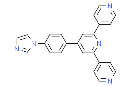 4-[4-(1H-imidazol-1-yl)phenyl]-2,6-di(pyridin-4-yl)pyridine