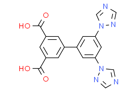 3',5'-di(1H-1,2,4-triaz ol-1-yl)-[1,1'-bipheny l]-3,5-dicarboxylic acid