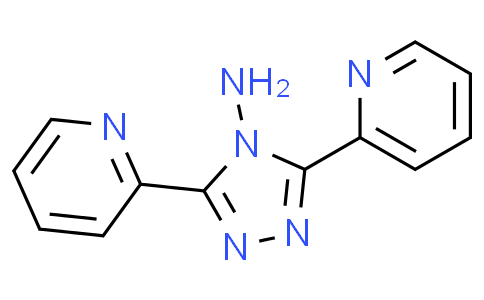 3,5-di(pyridin-2-yl)-4H-1,2,4-triazol-4-amine 4-氨基-3,5-二-2-吡啶基-4H-1,2,4-三唑