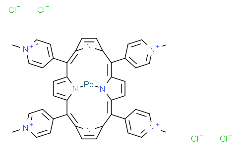 Palladium 5,10,15,20-tetra (4-pyridyl)-21H, 23H-porphin-tetra (methyl chloride) 鈀5,10,15,20-四(4-吡啶基)-21H,23H-卟吩四(甲氯化)