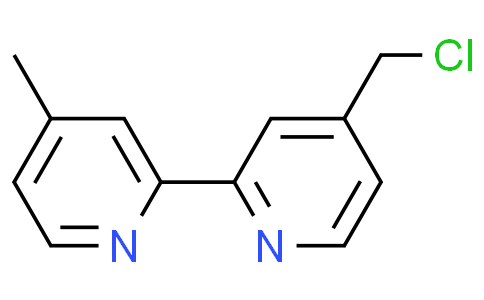 4-(Chloromethyl)-4'-methyl-2,2'-bipyridyl 4-(氯甲基)-4'-甲基-2,2'-聯吡啶