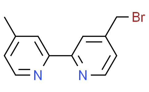 4-(Bromomethyl)-4'-methyl-2,2'-bipyridyl 4-(溴甲基)-4'-甲基-2,2'-聯吡啶