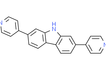 2,7-di(pyridin-4-yl)-9H-carbazole 2,7-二(4-吡啶基)咔唑