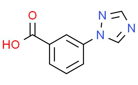 3-(1H-1,2,4-Triazol-1-yl)benzoic acid 3-(1,2,4-三氮唑-1-基)苯甲酸