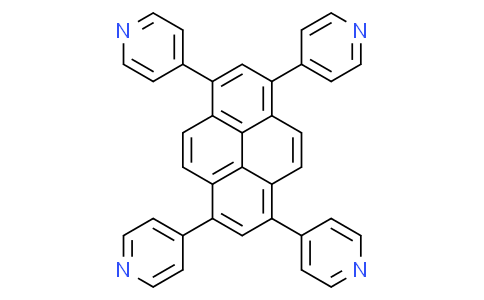 1,3,6,8-tetra(pyridin-4-yl)pyrene 1,3,6,8-四(4-吡啶基)芘