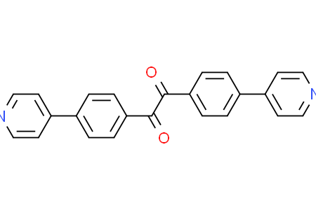 1,2-bis(4-(4-pyridyl)-phenyl)ethane-1,2-dione 1,2-雙(4-(吡啶-4-基)苯基)乙烷-1,2-二酮