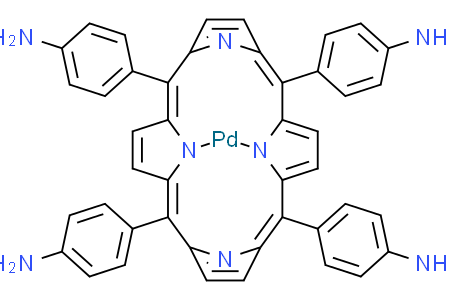 Palladium, [[4,​4',​4'',​4'''-​(21H,​23H-​porphine-​5,​10,​15,​20-​tetrayl-​κN21,​κN22,​κN23,​κN24)​tetrakis[benzenamina​to]​] 四對苯基氨基卟啉鈀