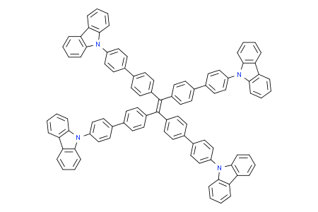 1,1,2,2-tetrakis(4'-(9H-carbazol-9-yl)[1,1'-biphenyl]-4-yl)ethene 四[4-(9-咔唑基)聯苯基]乙烯