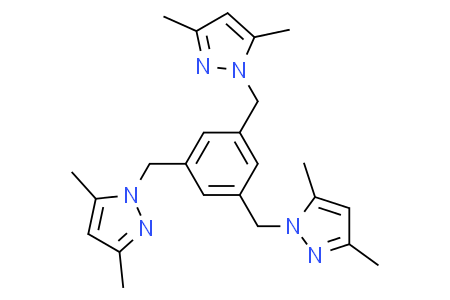 1,3,5-tris((3,5-dimethyl-1H-pyrazol-1-yl)methyl)benzene