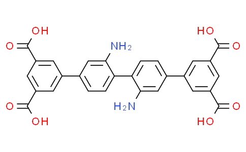 2",3'-diamino-[1,1':4',1":4",1'"-quaterphenyl]-3,3"',5,5"'-tetracarboxylic acid