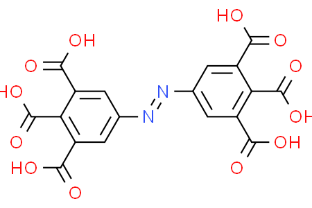 3,4,5-tricarboxyl-(3',4',5'-tricarboxylazophenyl)benzene