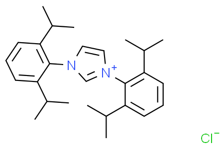 1,3-bis[2,6-diisopropylphenyl]imidazolium chloride 1,3-二[2,6-二異丙基苯基]咪唑氯化物