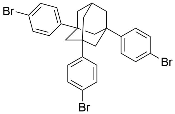 (1s,3s,5s)-1,3,5-tris(4-bromophenyl)adamantane