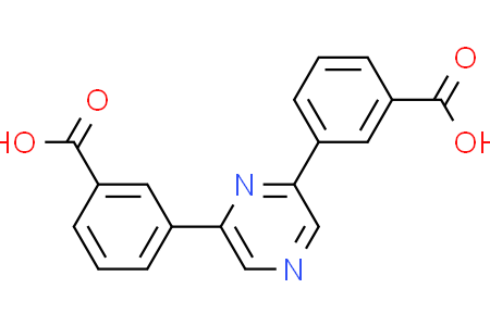 3,3'-(pyrazine-2,6-diyl)dibenzoic acid