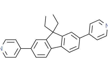 2,7-bis(4-pyridyl)-9,9-diethylfluorene