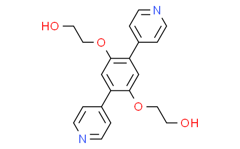 2,2'-((2,5-di(pyridin-4-yl)-1,4-phenylene)bis(oxy))diethanol