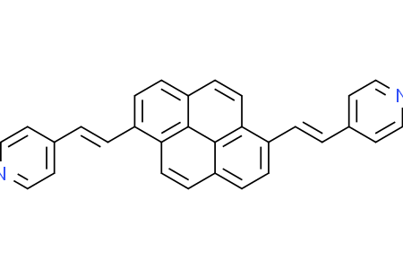 1,6-bis((E)-2-(pyridin-4-yl)vinyl)pyrene